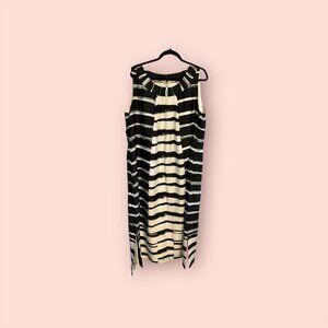 Black and White Maxi Dress